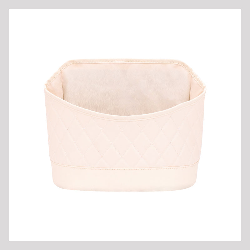 ๐ Car Seat Middle Leather Storage Net | Large Capacity, Keep Your Car Neat & Tidy ๐ผ