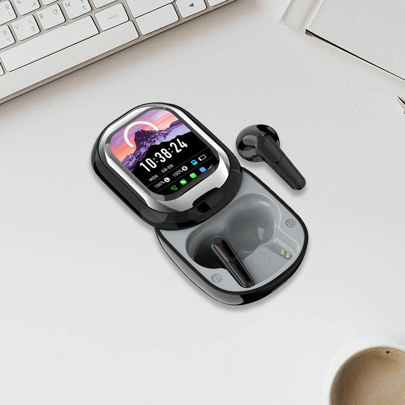 🎧Slide-Touch Bluetooth headset with AI translation