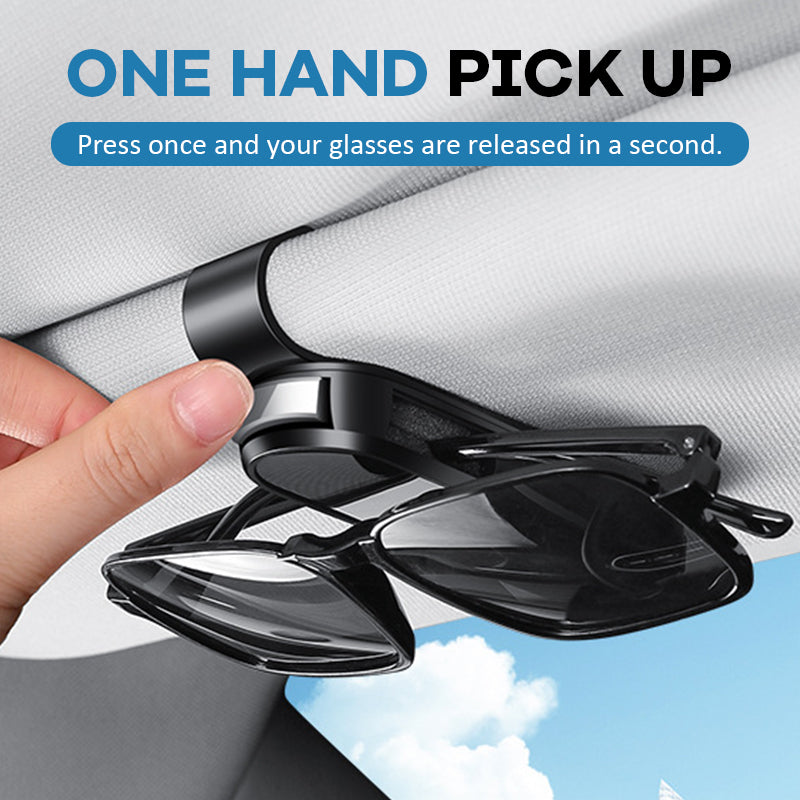 ๐ Car Sun Visor Rotating Glasses Clip