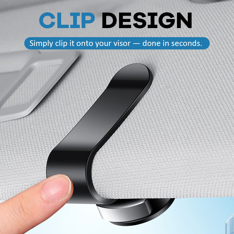 ๐ Car Sun Visor Rotating Glasses Clip