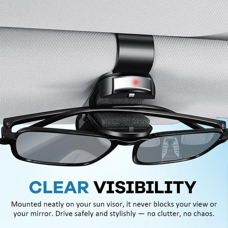 ๐ Car Sun Visor Rotating Glasses Clip