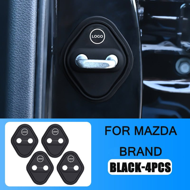 Car Silicone  Door Latch Protective Cover(4PCS)