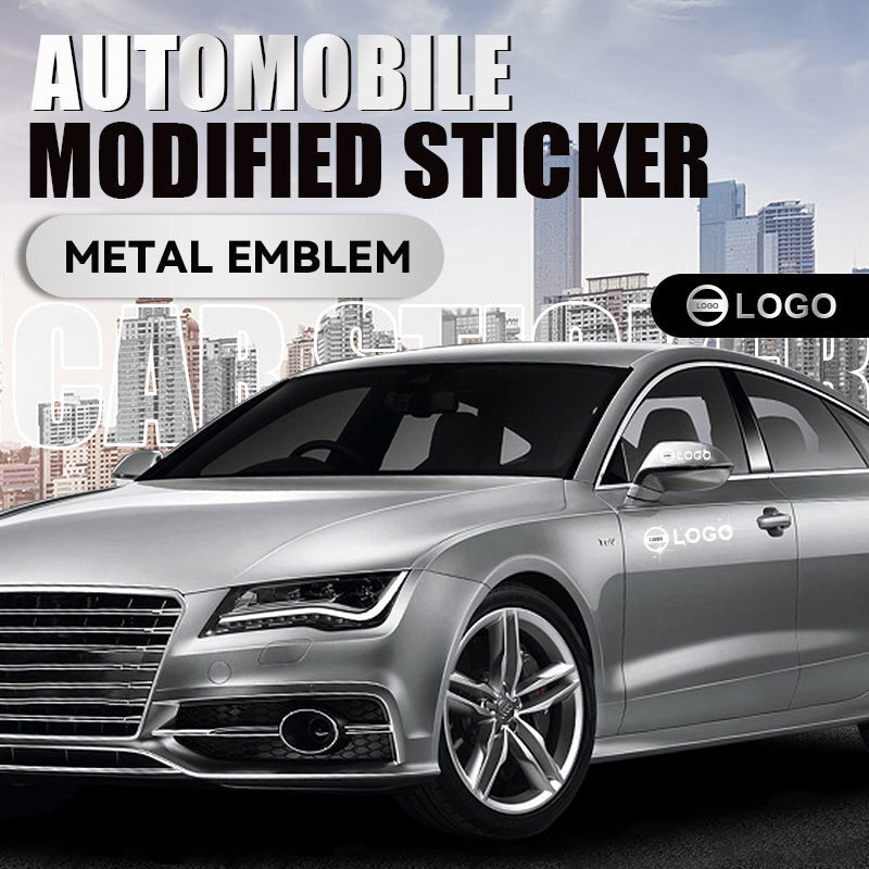 Metal emblem car modified sticker