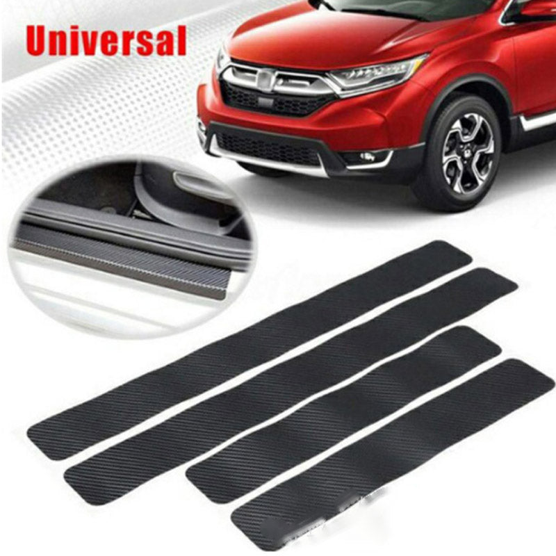 Carbon Fiber Car Door Stickers (4 Pieces)