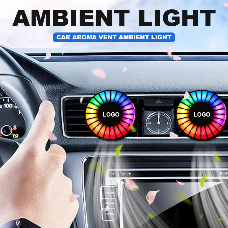 Car Aromatherapy Atmosphere Light Voice-Controlled Pickup Light🚗✨