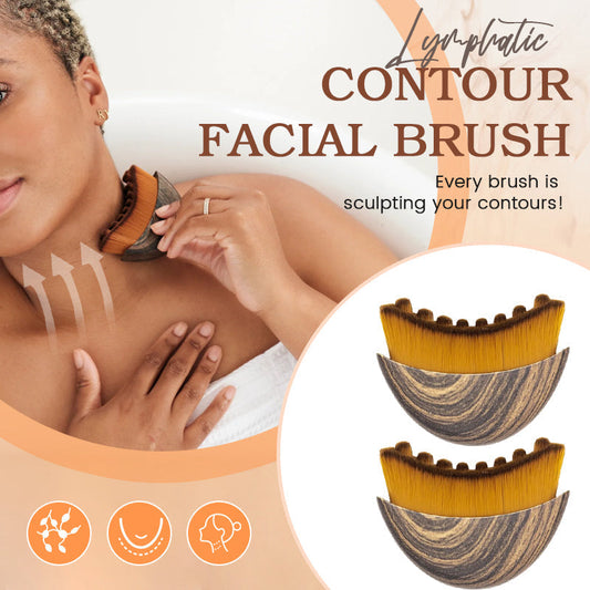 💆♀️ Lymphatic Contouring Brush for the Face | Each brush sculpts your contours
