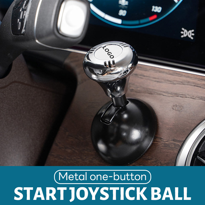 Car start button metal rocker ball