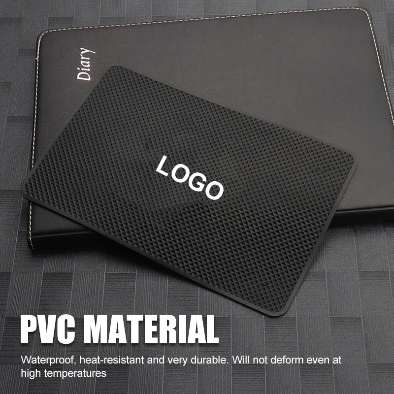 Car Dashboard Logo Anti-Skid Mat