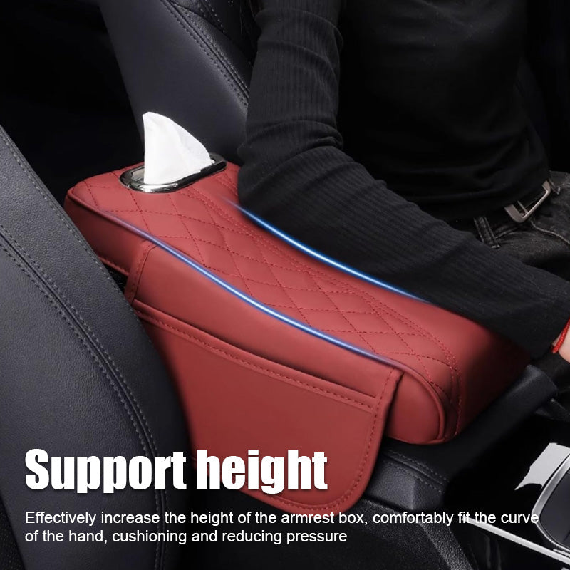 Universal Storage Bag Car Tissue Box Car Armrest Box Mat