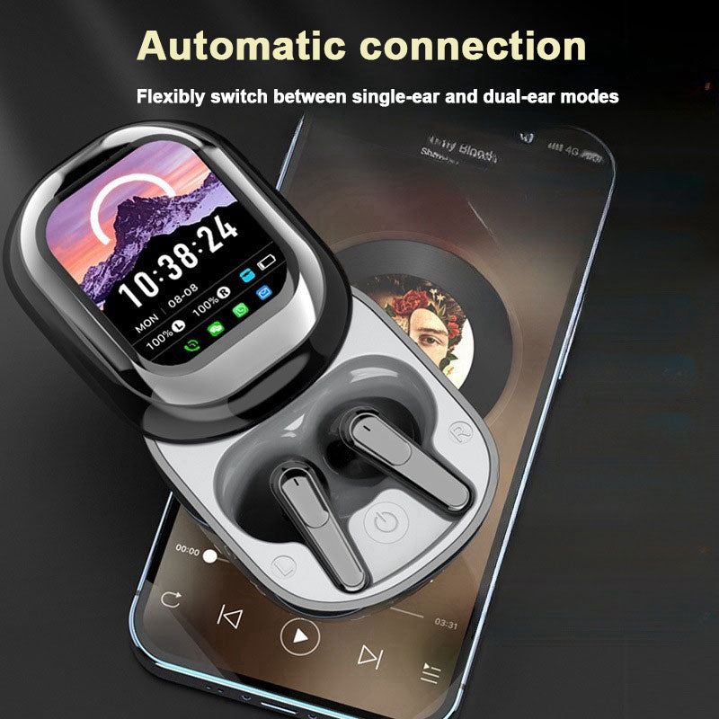 🎧Slide-Touch Bluetooth headset with AI translation