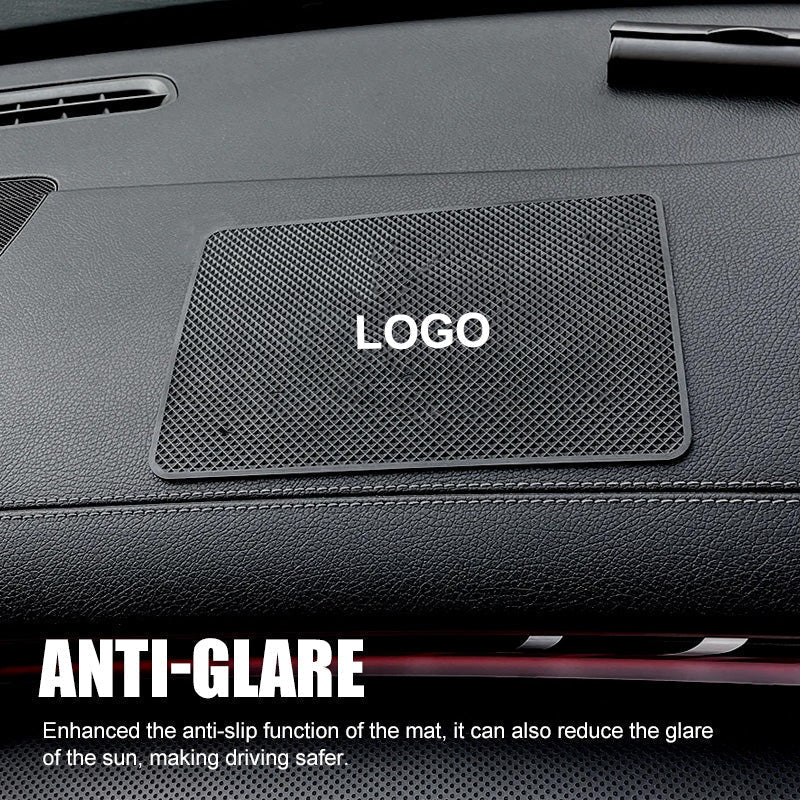 Car Dashboard Logo Anti-Skid Mat