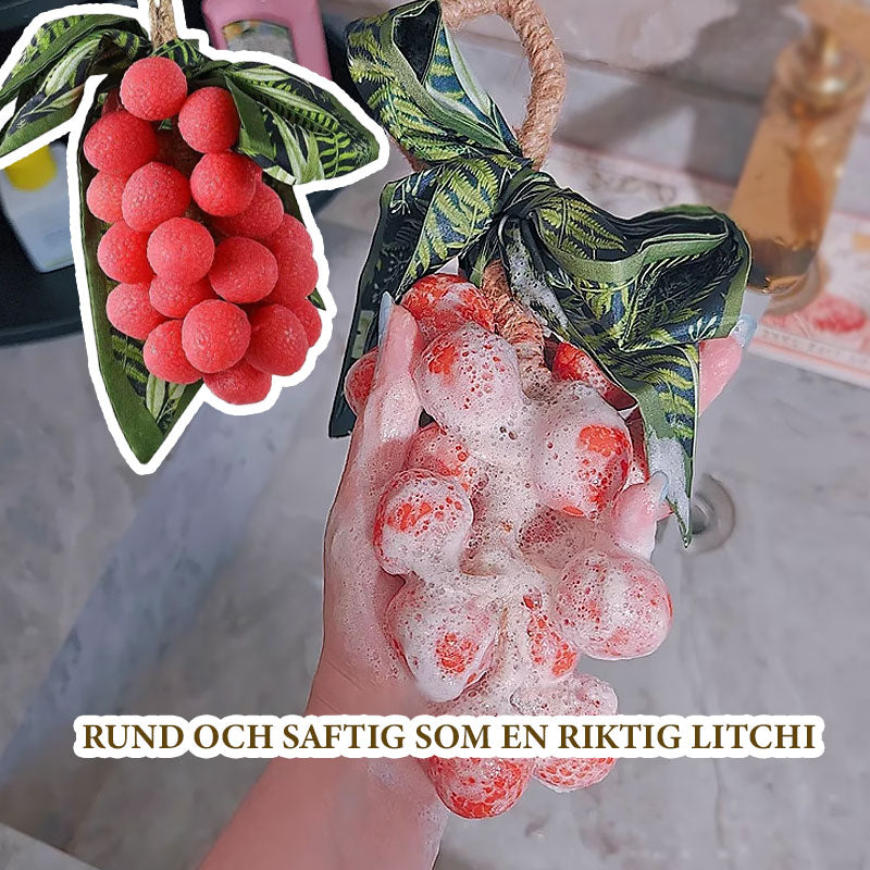 🍒Imitation lychee-shaped soap｜Fruit fragrance, exquisite and practical🍃