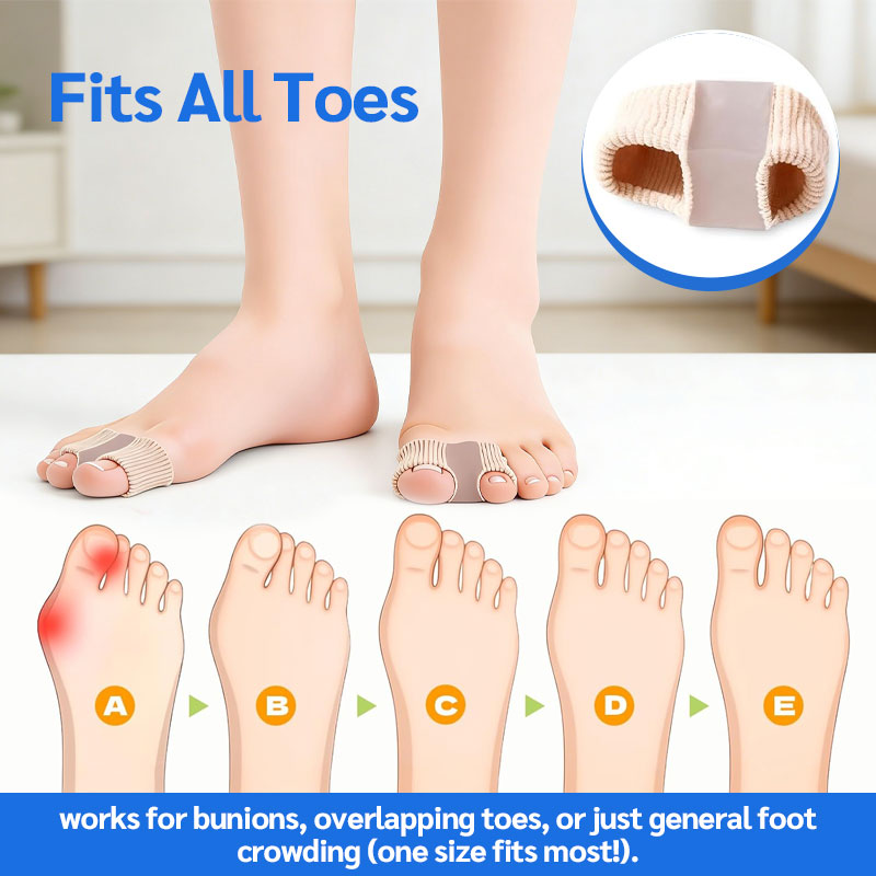 🦶✨ Toe separators & bunion correction – Pain-free relief for bunions & overlapping toes for women & men! ✨👟