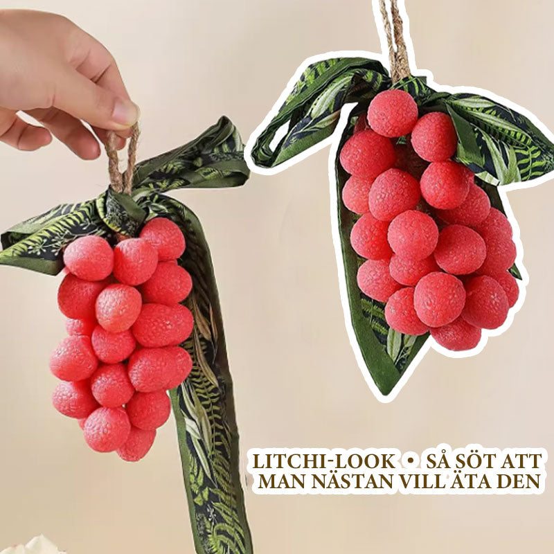 🍒Imitation lychee-shaped soap｜Fruit fragrance, exquisite and practical🍃