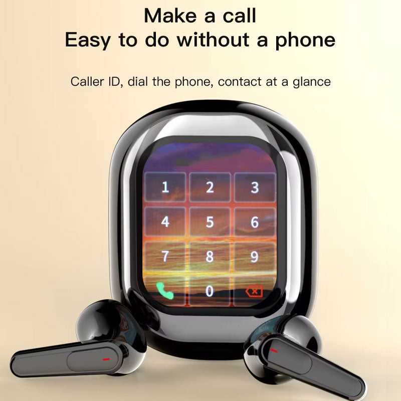 🎧Slide-Touch Bluetooth headset with AI translation