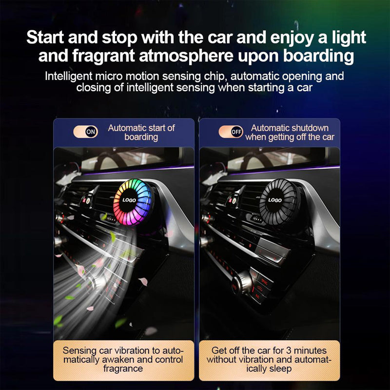 Car Aromatherapy Atmosphere Light Voice-Controlled Pickup Light🚗✨