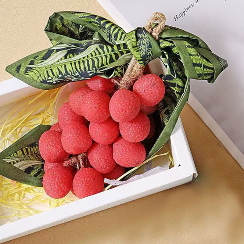 🍒Imitation lychee-shaped soap｜Fruit fragrance, exquisite and practical🍃