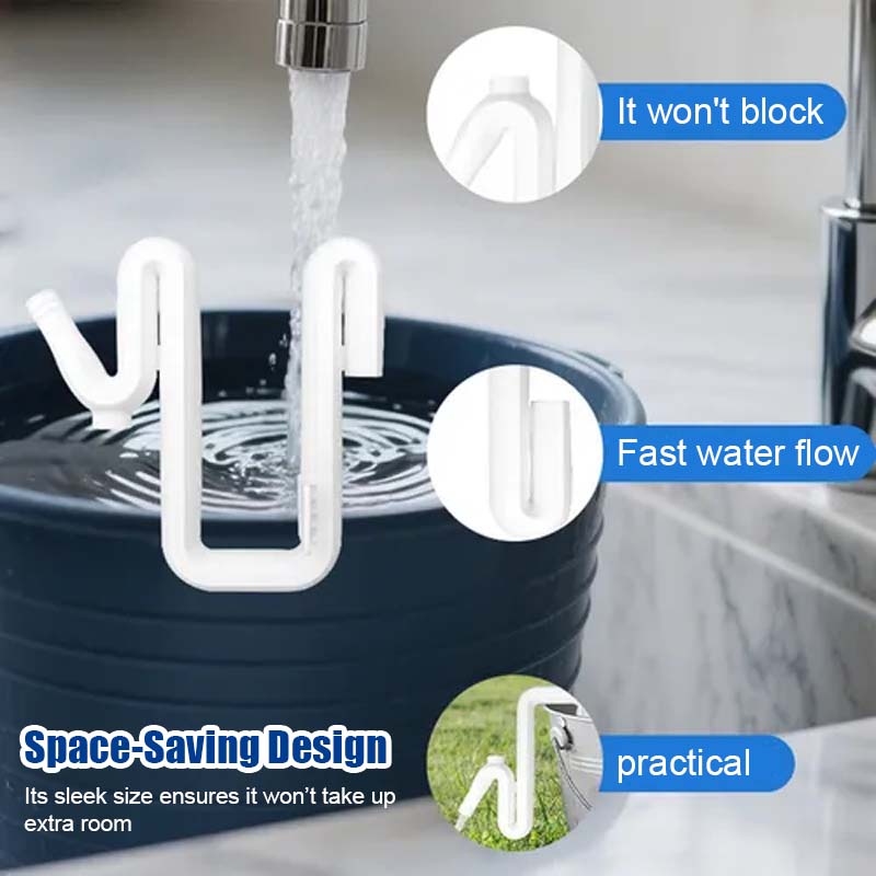 Overflow Pipe Bucket Hose Bucket Bracket