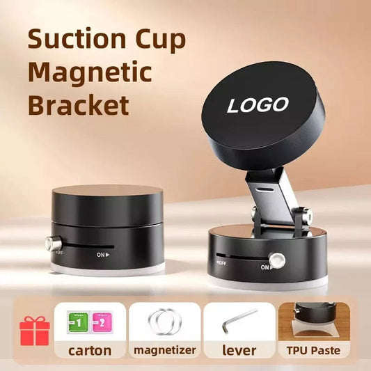 Magnetic Phone Stand with Vacuum Suction Cup