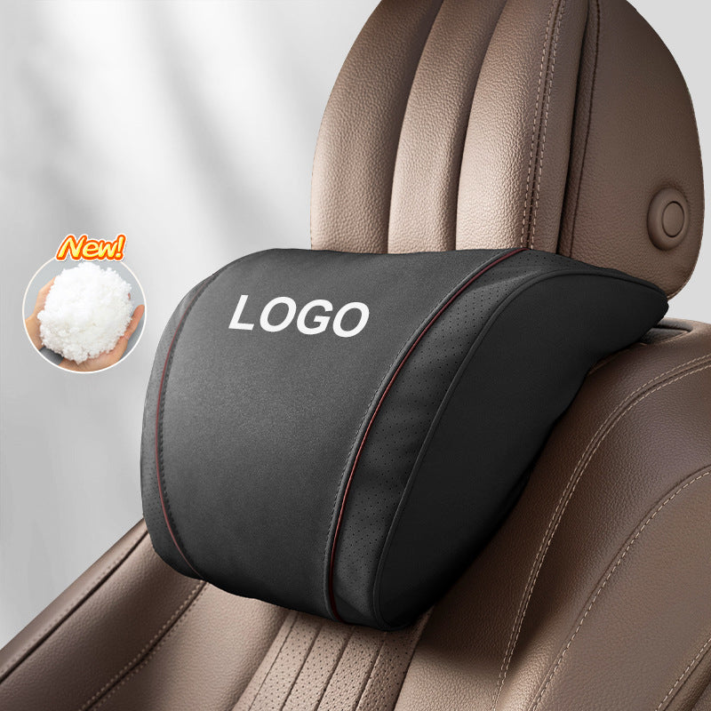 Car Memory Foam Headrest & Lumbar Support