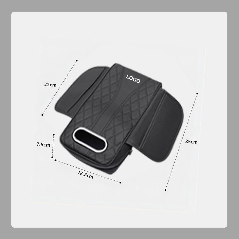 Universal Storage Bag Car Tissue Box Car Armrest Box Mat