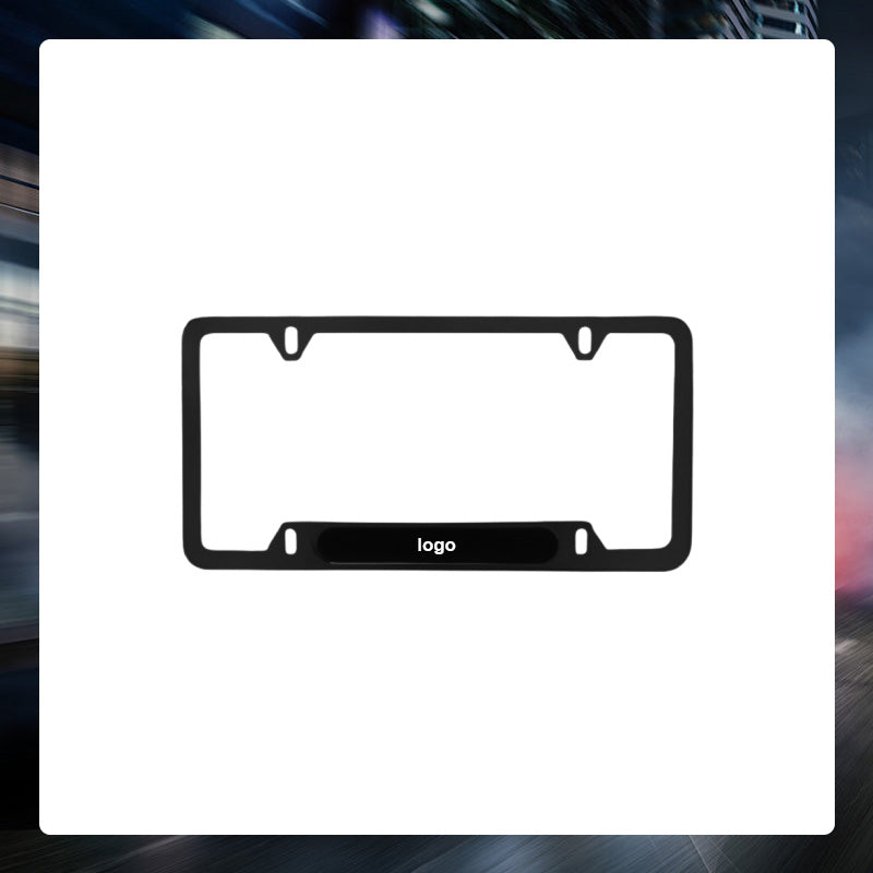 🚗 US Standard Aluminum Alloy License Plate Frame