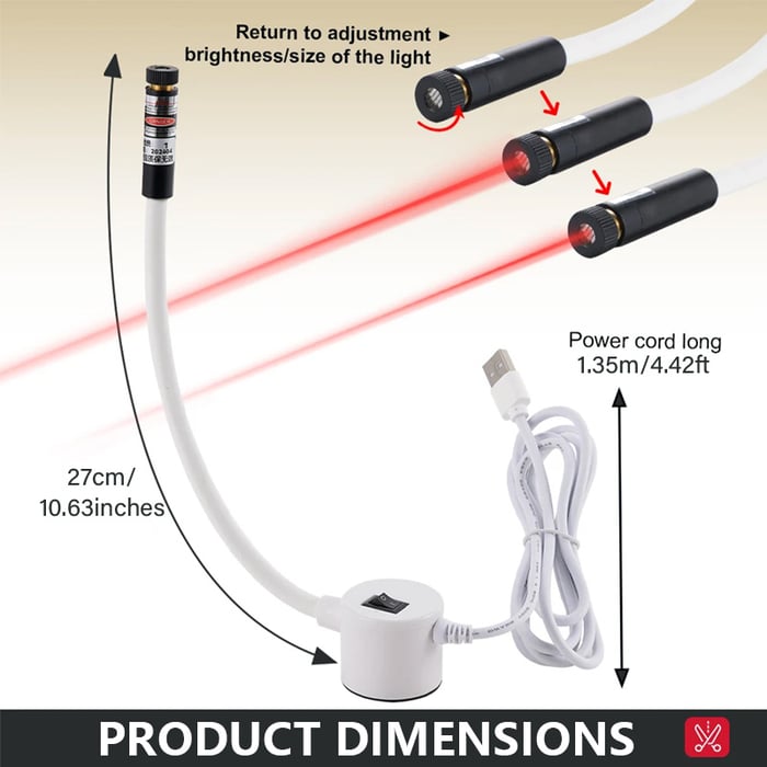 ✨🧵Magnetic-Attachment Sewing Laser