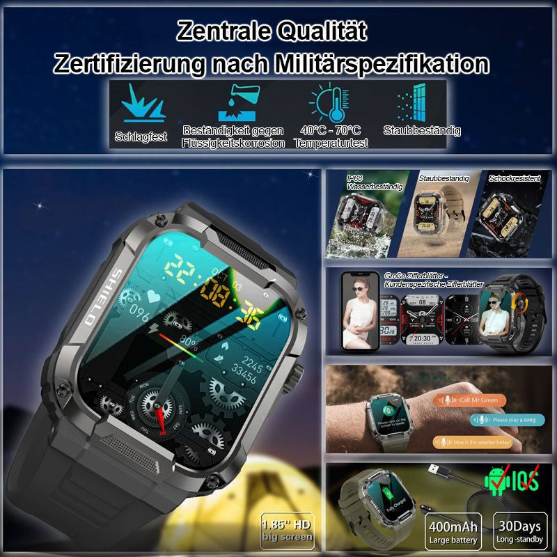 ⌚2024 IMPROVED MILITARY SMARTWATCH