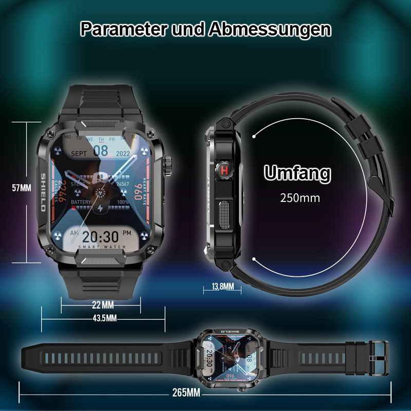 ⌚2024 IMPROVED MILITARY SMARTWATCH