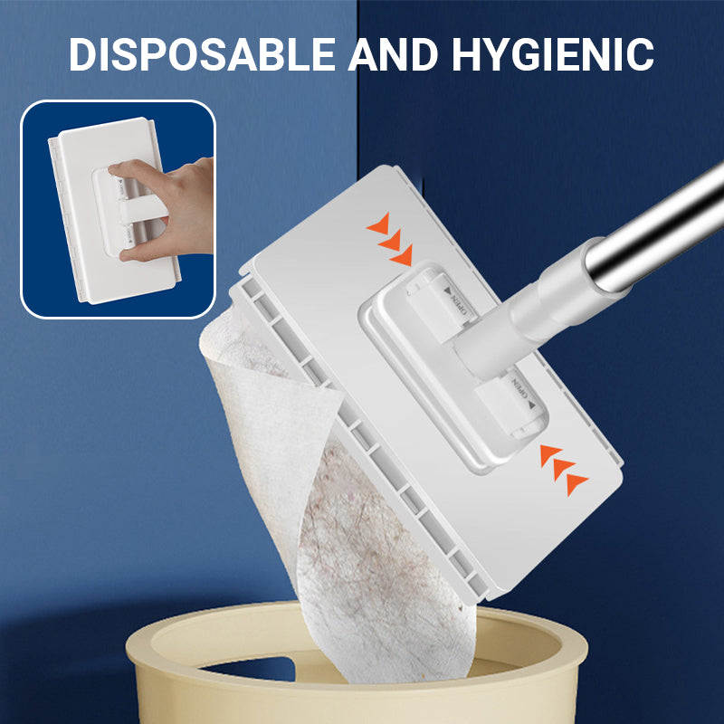 💥 Last day! 50% Off 💥Disposable Dust Mop with 10 Reusable Cloths