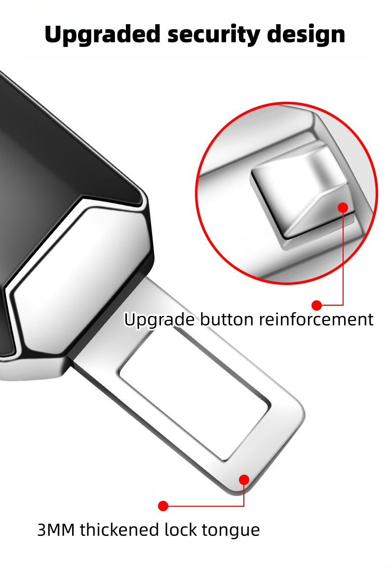 Vehicle-mounted galvanized zinc alloy seat belt buckle