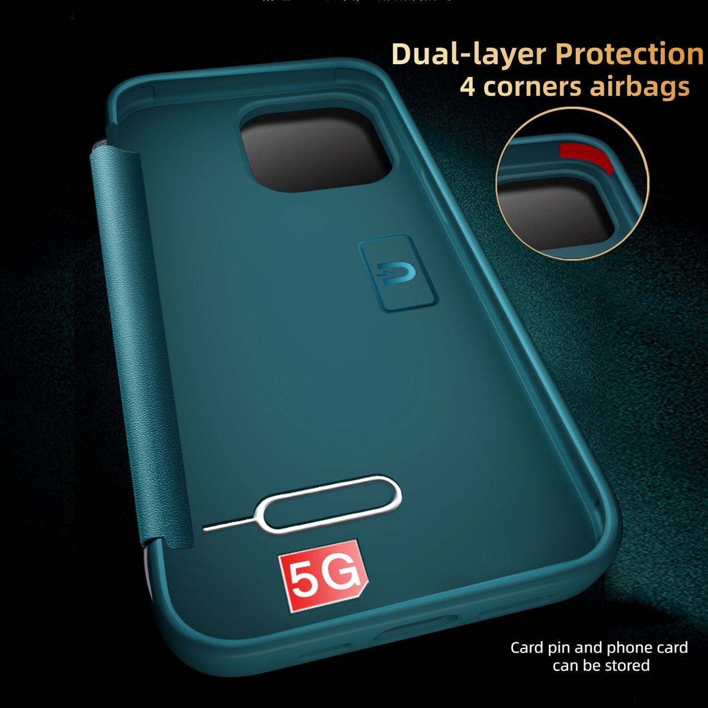 View Window Flip Folio Leather Case Cover(🔥16 series phone cases are now on sale)